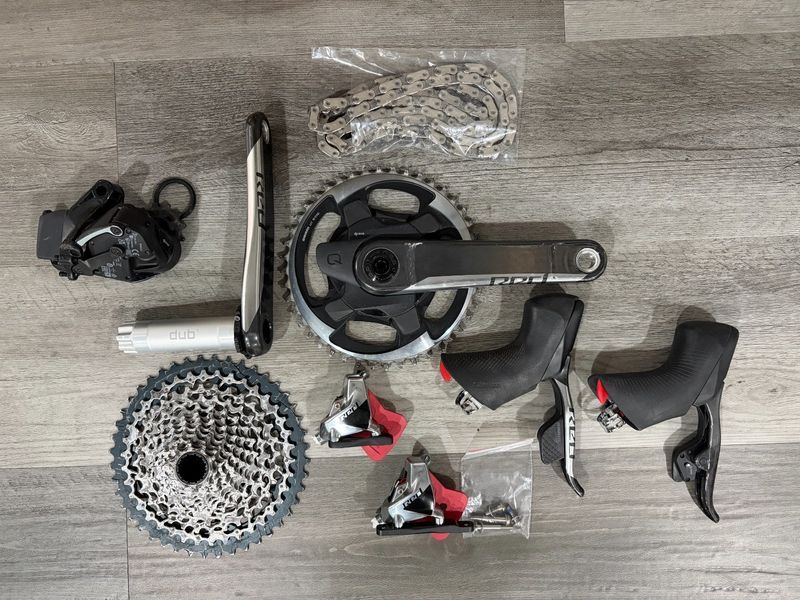 SRAM RED XPLR eTap AXS 12-Speed Groupset D1 + Power Meter 172.5