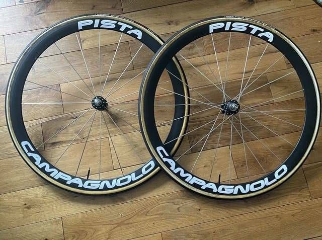 Campagnolo Pista Tubular Wheelset Fixed Gear Track Wheels | Rad Bazaar