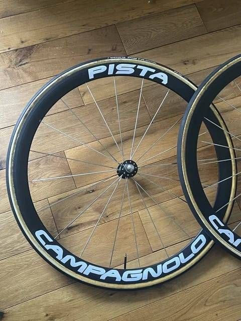 Campagnolo Pista Tubular Wheelset Fixed Gear Track Wheels | Rad Bazaar