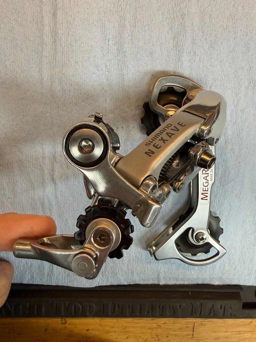 Vintage Shimano RD-T400 NEXAVE Rapid Rise Derailleur | Rad Bazaar