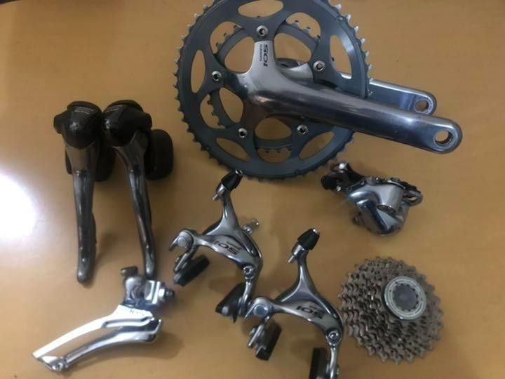 Shimano 105 5600 Groupset 2x10 Speed Crankset | Rad Bazaar
