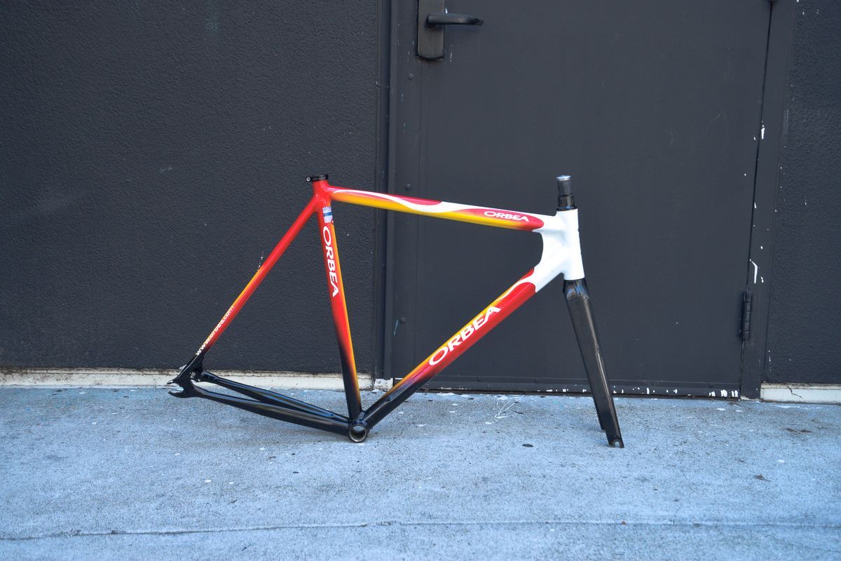 Orbea Lobular Altec Pista 2004 Frameset - Flame, 54cm | Rad Bazaar