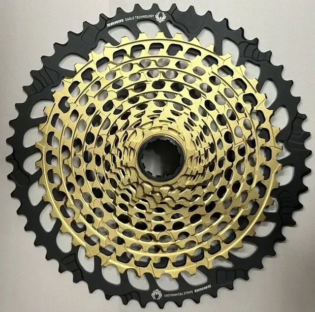 SRAM XX1 Eagle XG-1299 Cassette - 12-Speed, 10-52t, Gold, For XD