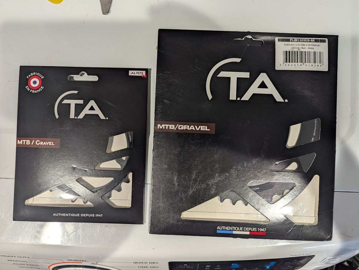 Specialties TA GRX 2x chainrings | Rad Bazaar