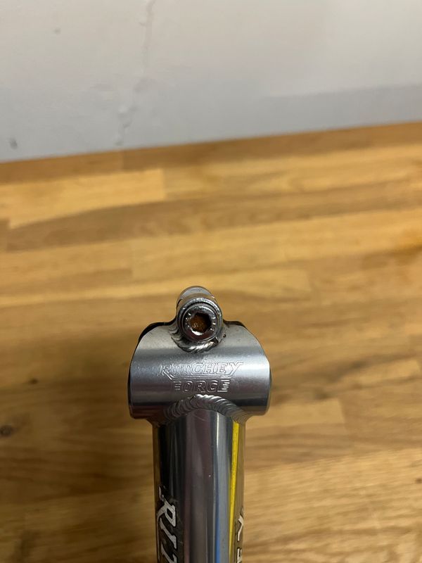 Tige De Selle + Cintre Plat Ritchey Force VTT - 25.4 Mm - Vintage 1989 - Acier