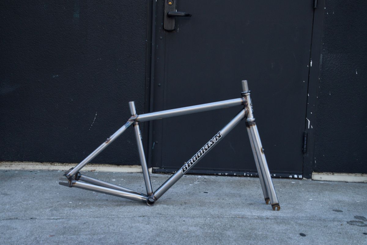 Brooklyn Machine Works V4 Gangsta Track 2024 Frameset - Raw