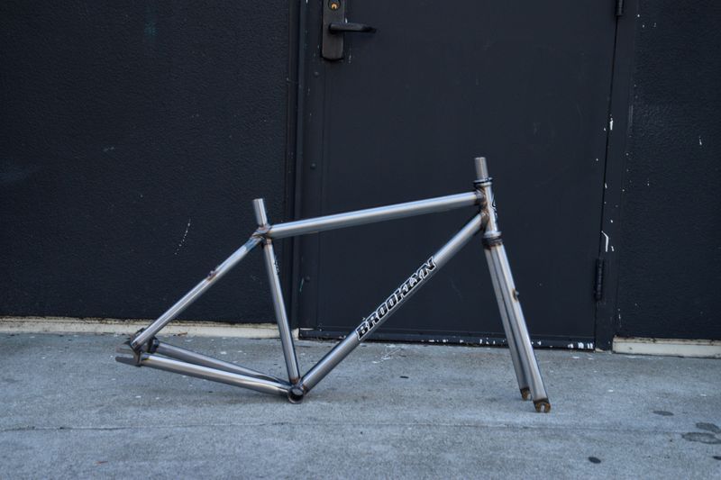 自転車本体 Brooklyn Machine Works/ Nigel frame Brooklyn Machine Works V4 Gangsta Track 2024 Frameset - Raw