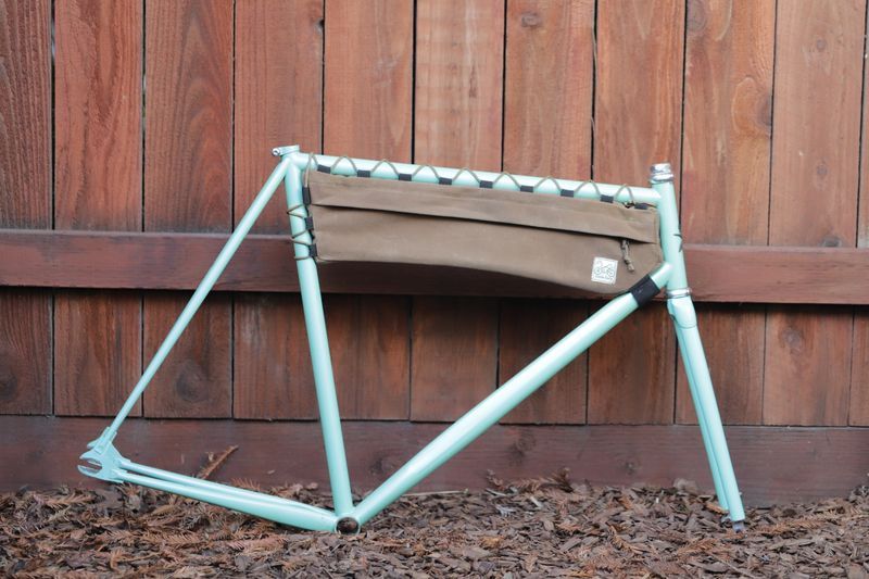 Bianchi Reparto Corse Track frameset - 58cm w/ custom Jen Green